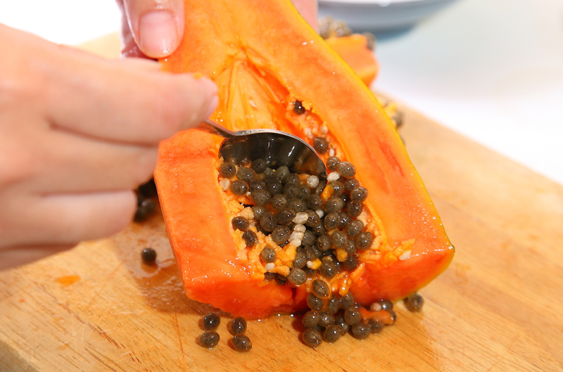 木瓜怎么切圖解 水果這樣切好看 木瓜怎么切圖解 水果這樣切好看