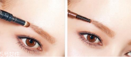 塑形眉膠怎么用？修眉后直接勾畫眉形