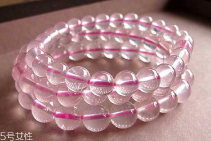 粉水晶手鏈一般多少錢？價值取決于成色