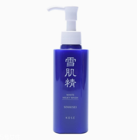 雪肌精洗顏乳適合什么膚質(zhì)？宜油性皮膚