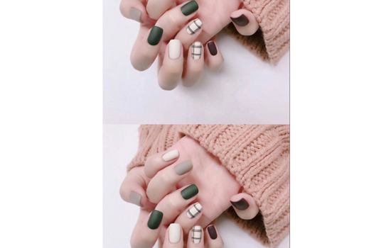 2018最流行的磨砂美甲新款式 磨砂美甲的最新火爆款式圖片 2018最流行的磨砂美甲新款式 磨砂美甲的最新火爆款式圖片