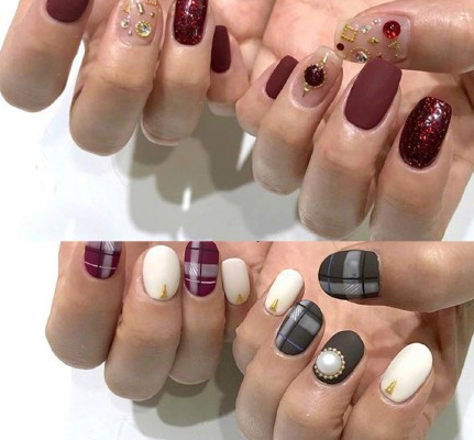 深色美甲圖片2022款式 美甲圖片2022款式顯氣質(zhì) 深色美甲圖片2022款式 美甲圖片2022款式顯氣質(zhì)
