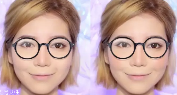 戴眼鏡好看還是不戴眼鏡好看？寬眼距戴眼鏡很精致