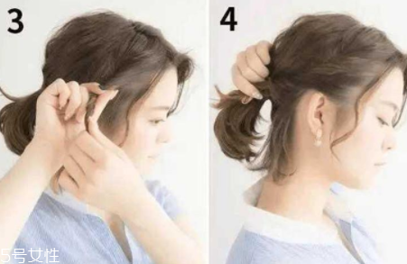 頭發(fā)短怎么扎好看？6個步驟讓短發(fā)有型又可愛