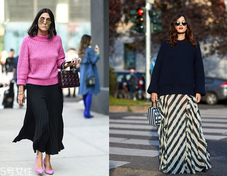 半身裙配什么上衣？既暖又顯瘦的穿搭推薦