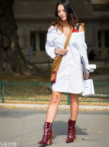 襯衫裙配什么鞋子？玩轉(zhuǎn)春日街頭風(fēng)