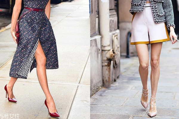 腿短粗適合穿什么鞋子？尖頭高跟鞋氣場兩米八