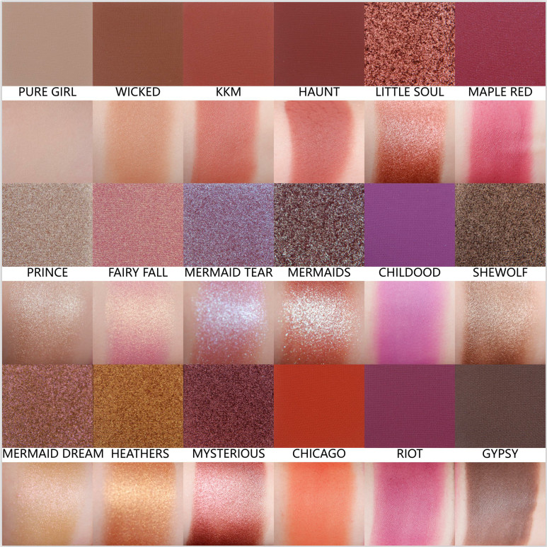 感恩回饋 5號網合作18色眼影盤半價上架 感恩回饋 5號網合作18色眼影盤半價上架