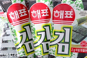 海牌海苔多少錢？韓國海牌海苔好吃嗎？