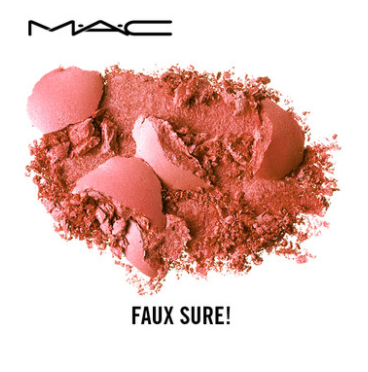 魅可2018新品立體絨光腮紅試色 超閃細(xì)膩光芒