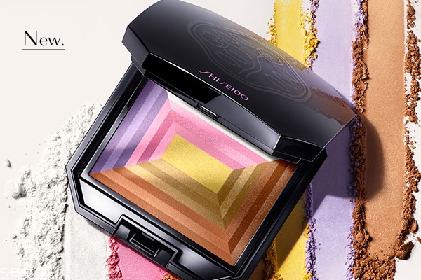 資生堂新七色蜜粉好用嗎？一盒多用高顏值代表