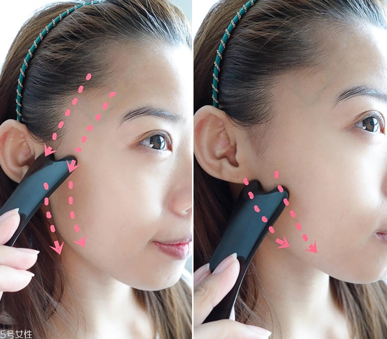 臉部怎么樣刮痧瘦臉？自己在家刮痧怎么刮？