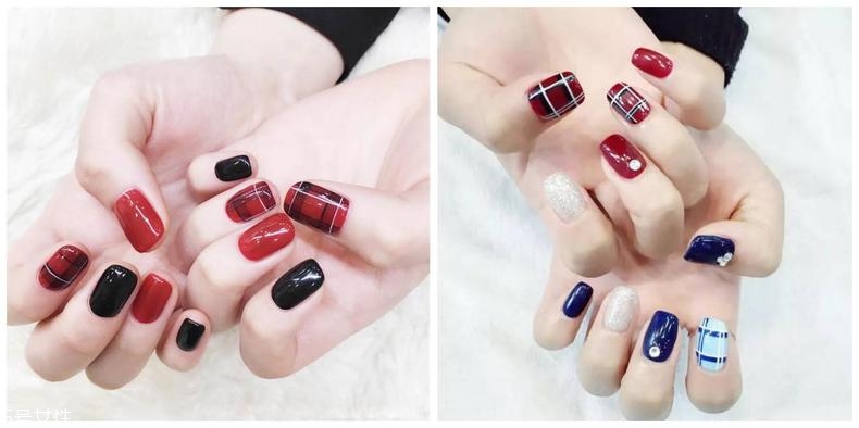 美甲的形狀和顏色怎么搭配？劍型指甲適合紅與黑