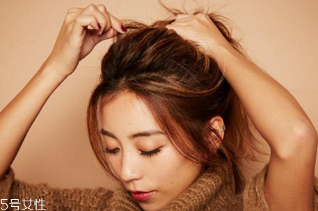 各式丸子頭扎法 一根皮筋搞定丸子頭 各式丸子頭扎法 一根皮筋搞定丸子頭