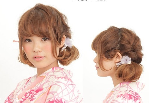 韓式女生短發(fā)扎法教程 百變發(fā)型扎法 韓式女生短發(fā)扎法教程 百變發(fā)型扎法