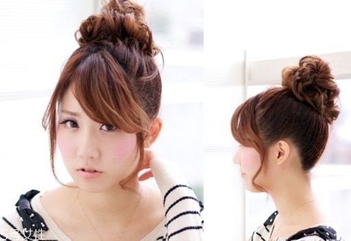 韓式女生短發(fā)扎法教程 百變發(fā)型扎法 韓式女生短發(fā)扎法教程 百變發(fā)型扎法