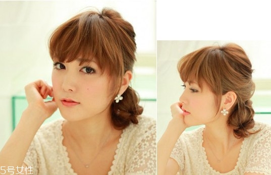 韓式女生短發(fā)扎法教程 百變發(fā)型扎法 韓式女生短發(fā)扎法教程 百變發(fā)型扎法