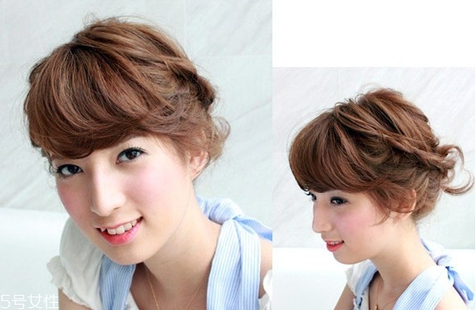 韓式女生短發(fā)扎法教程 百變發(fā)型扎法 韓式女生短發(fā)扎法教程 百變發(fā)型扎法