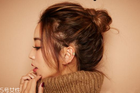 各式丸子頭扎法 一根皮筋搞定丸子頭 各式丸子頭扎法 一根皮筋搞定丸子頭