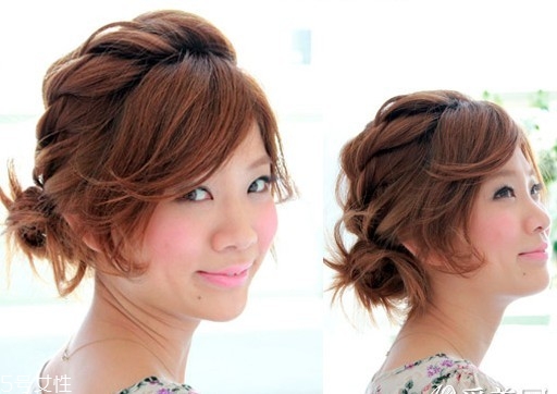 韓式女生短發(fā)扎法教程 百變發(fā)型扎法 韓式女生短發(fā)扎法教程 百變發(fā)型扎法