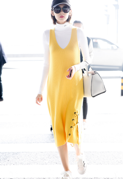 連衣裙里面怎么搭配？堪稱遮肉神器