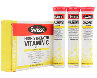 swisse泡騰片沖多少水？