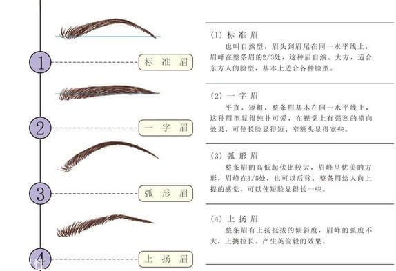 手把手教你如何修眉 不同臉型的眉毛畫法 手把手教你如何修眉 不同臉型的眉毛畫法