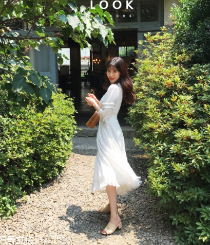 雪紡連衣裙配什么鞋子？雪紡連衣裙搭配鞋子圖片