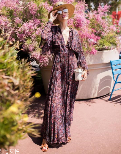 雪紡連衣裙配什么鞋子？雪紡連衣裙搭配鞋子圖片