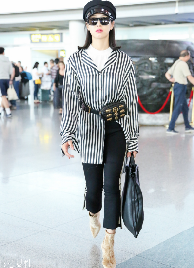 條紋襯衫怎么穿好看？條紋襯衫明星搭配