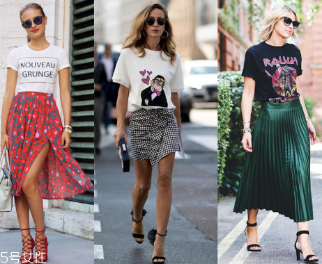 t恤下面穿什么好看？t恤的常見搭配推薦