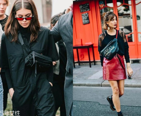 腰包怎么背更時(shí)尚？腰包時(shí)尚背法圖片