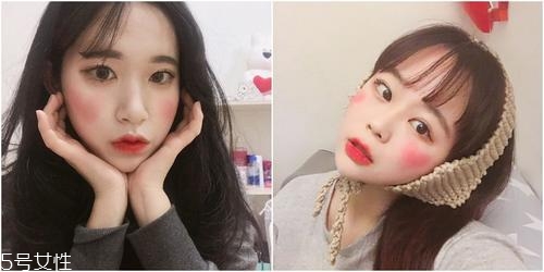 ins愛(ài)心蘋果腮紅怎么畫 愛(ài)心蘋果腮紅畫法教程