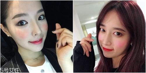 ins愛(ài)心蘋果腮紅怎么畫 愛(ài)心蘋果腮紅畫法教程