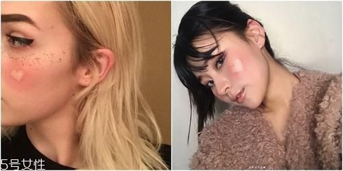 ins愛(ài)心蘋果腮紅怎么畫 愛(ài)心蘋果腮紅畫法教程