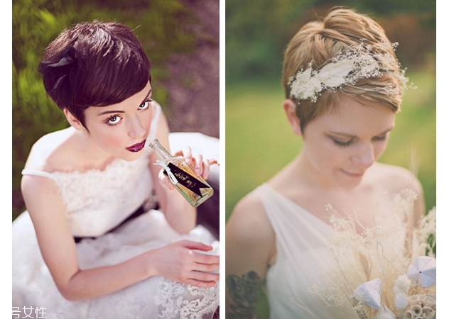 2018新娘短發(fā)發(fā)型 2018短發(fā)新娘發(fā)型圖片 2018新娘短發(fā)發(fā)型 2018短發(fā)新娘發(fā)型圖片