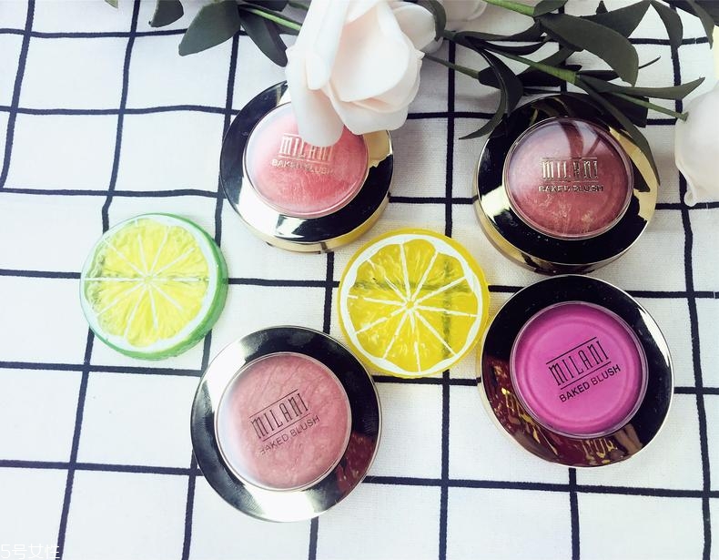 米蘭妮腮紅春夏推薦色號 milani5號luminoso上臉圖 米蘭妮腮紅春夏推薦色號 milani5號luminoso上臉圖