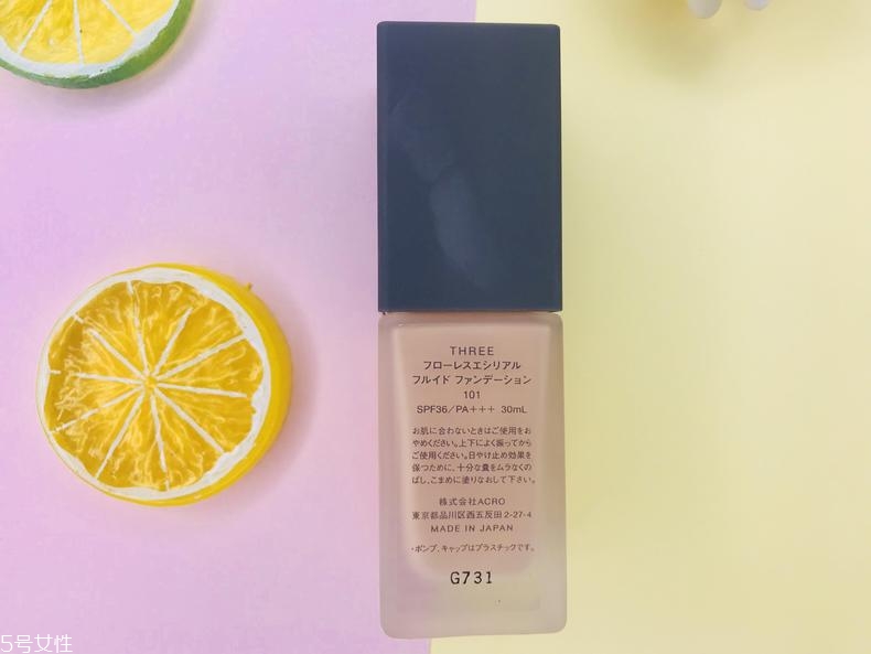 three粉底液101適合什么人 three粉底液101真人實測 three粉底液101適合什么人 three粉底液101真人實測