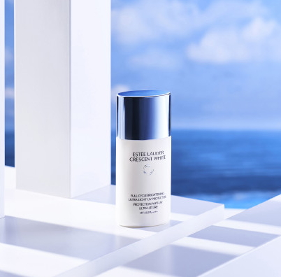 雅詩蘭黛晶透沁白搖搖防曬乳怎么用？