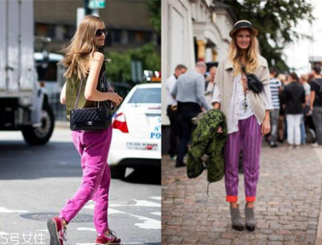 紫色服裝怎么搭配好看？紫色服裝穿搭技巧