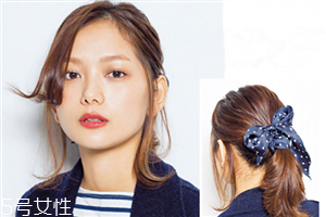 扎馬尾怎么帶發(fā)帶 怎么用發(fā)帶扎馬尾