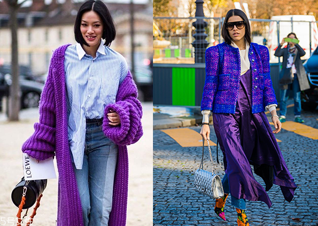 電光紫衣服好看嗎 電光紫衣服搭配圖片 電光紫衣服好看嗎 電光紫衣服搭配圖片