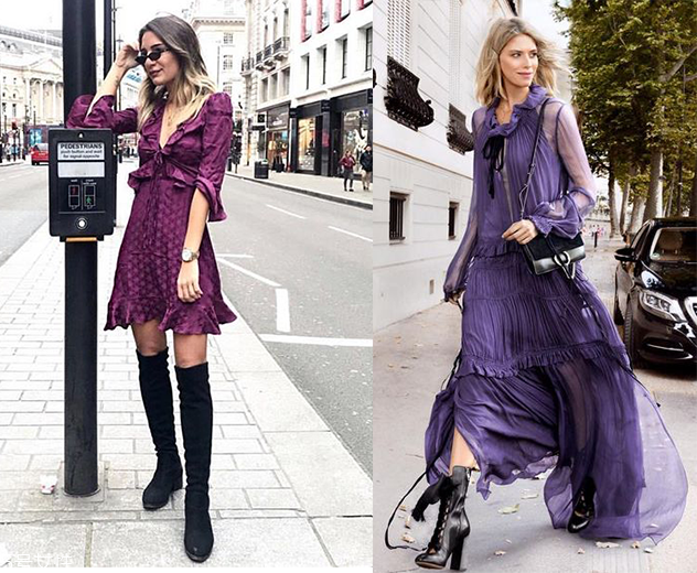 電光紫衣服好看嗎 電光紫衣服搭配圖片 電光紫衣服好看嗎 電光紫衣服搭配圖片