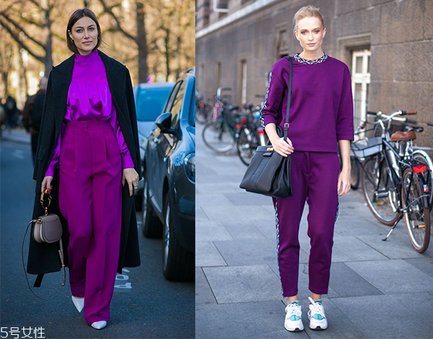 電光紫衣服好看嗎 電光紫衣服搭配圖片 電光紫衣服好看嗎 電光紫衣服搭配圖片