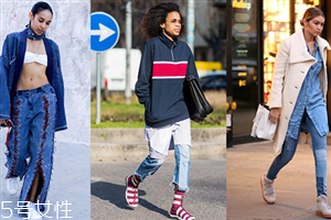 牛仔褲配球鞋好看嗎 牛仔褲配平底鞋圖片 牛仔褲配球鞋好看嗎 牛仔褲配平底鞋圖片