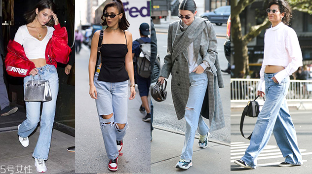 牛仔褲配球鞋好看嗎 牛仔褲配平底鞋圖片 牛仔褲配球鞋好看嗎 牛仔褲配平底鞋圖片