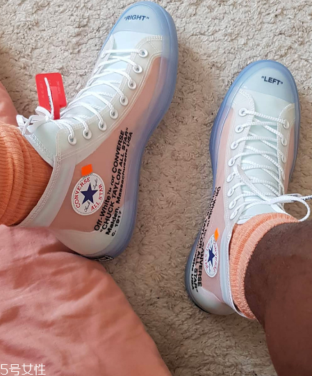 converse匡威聯(lián)名off white多少錢？