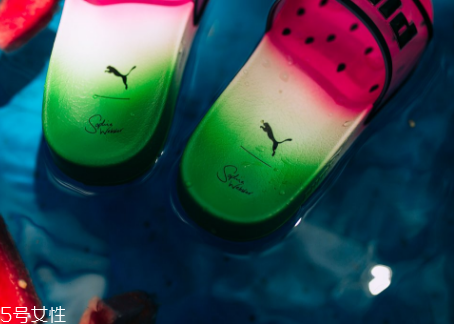 sophia webster聯(lián)名puma西瓜拖鞋多少錢_在哪買？