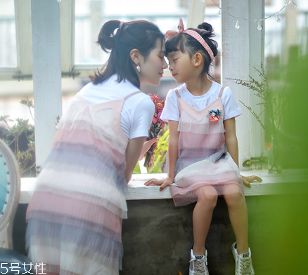夏天母女裝怎么搭配？夏季母女裝搭配圖片