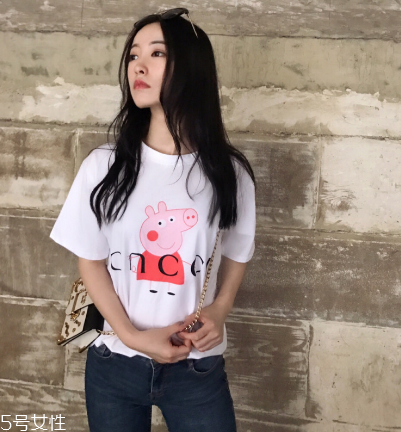 gucci小豬佩奇短袖是真的嗎？gucci小豬佩奇t恤真假